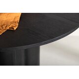 Venture Home Olivia okrugli blagovaonski stol ⌀110 cm, crni Slike