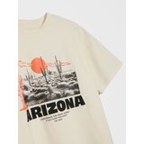 Sinsay Pamučna majica s natpisom Arizona | shoptok.hr