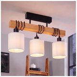 Brilagi Plafonski luster NUBILA 3xE27/60W/230V borovina/bela | Eponuda.com