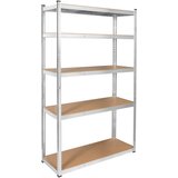 Rebel Metalna montazna polica srebrna 205x120x45cm RB-1253 | Eponuda.com