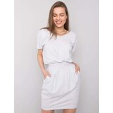 RUE PARIS Dress-RV-SK-6339.10X-light gray | shoptok.hr