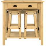  3-dijelni barski set od masivne borovine | shoptok.hr