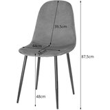 Como stolica - bež baršun x 1 | shoptok.hr