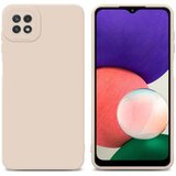  case, združljiv s samsungom v fluid cream - zaščitni pokrov iz fleksibilnega silikona tpu, (20603310) | Shoptok.si