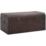 Furnova Skrinja z zapahi temno rjava 90x50x39,5 cm vezan les, (21955989) | Shoptok.si