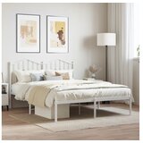 vidaXL okvir za krevet s uzglavljem bijeli 150x200 cm | shoptok.hr