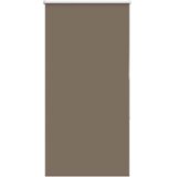 Rolo zavjesa za zamračivanje boje kave 65x130 cm Širina tkanine 60,7 cm Poliester | Shoptok.si