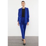 Trendyol Blue Woven Top-Bottom Set