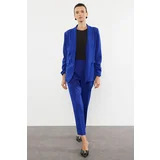 Trendyol Blue Woven Top-Bottom Set