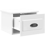  Zidni noćni ormarići 2 kom visoki sjaj bijeli 41,5 x 36 x 28 cm | shoptok.hr