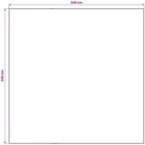  Tepih ORIZ Tamno plava 240 x 240 cm 100% poliester - Tamno plava 240 x 240 cm | shoptok.hr