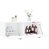  Zidni ormarić bijeli 100 x 36,5 x 35 cm od konstruiranog drva | shoptok.hr