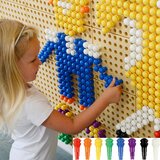  Masterkidz set čavlića za ploču 512 kom. - 8 boja | shoptok.hr