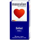 Masculan kondomi sa tačkicama za dodatnu stimulaciju pakovanje od 10kom