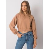 BASIC Feel Good Sweatshirt-RV-BL-7252.31P-camel | Shoptok.si