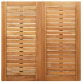 Vanjski set za objedovanje 5 pcs Smeđa Čvrsto teak drvo | shoptok.hr