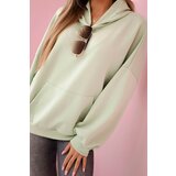Kesi Włoski Hoodie made of Butter fabric dark mint | Shoptok.si