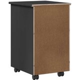  Gležnji kabinet s kolesom Siva 34 x 39 x 56 cm Masivna borovina, (5000232483) | Shoptok.si