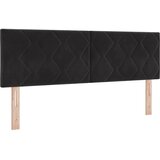  LED Box Spring Krevet s LED trakama Crna 160 x 200 cm Baršun | shoptok.hr