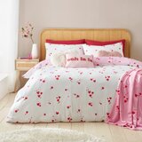 Catherine Lansfield Bijela/ružičasta posteljina za bračni krevet/za produženi krevet od krepa 230x220 cm Seersucker Heart – | shoptok.hr