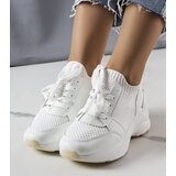 Gemre White wedge sneakers Ann | Shoptok.si