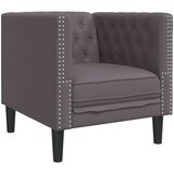  Chesterfield garnitura od 3 dijela, siva, umjetna koža | shoptok.hr
