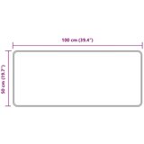 Traka za tepih MARSA Bijeli 50 x 100 cm Poliester i PVC | shoptok.hr