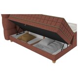 Premium Living Postelja Boxspring Bianco, Rdeča, 180x200 | Shoptok.si