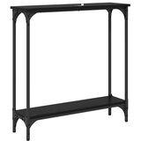  Konzolna stolica Crni hrast 75 x 22,5 x 75 cm Konstruirano drvo | shoptok.hr
