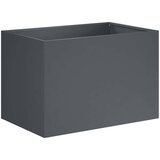  Vrtna saksija Antracit 60 x 40 x 40 cm Čelična vrata | shoptok.hr
