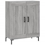  Visoka komoda siva sonome 69,5x34x180 cm od konstruiranog drva | shoptok.hr