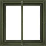  Sadilica maslinastozelena 80x80x80 cm od čelika | Eponuda.com