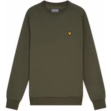 Lyle & Scott Sweater majica žuta / kaki / crna