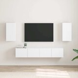 vidaXL TV zidni ormar 2 pcs Bijelo 30 x 31 x 60 cm Konstruirano drvo | shoptok.hr