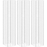  Gabionske povišene gredice 3 kom 30 x 30 x 200 cm željezne | shoptok.hr