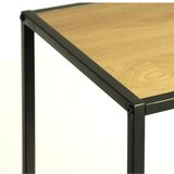 Unique Furniture Crna/u prirodnoj boji biblioteka u dekoru hrasta 80x180x35 cm Altino – | shoptok.hr