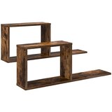 vidaXL Lebdeče police 2 pcs Dimljen hrast 80 x 15 x 30 cm, (5000307103) | Shoptok.si