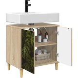  Kupaonski ormar ELBURG Sonoma 60 x 40 x 60 cm Konstruirano drvo | shoptok.hr