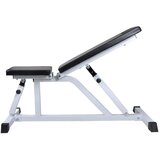 vidaXL Vadbena klop s kompletom uteži in palic 60,5 kg | Shoptok.si