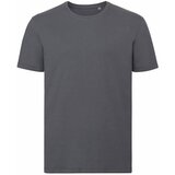 RUSSELL Dark Grey Men's T-shirt Pure Organic Cene