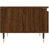 vidaXL Klubska mizica 2 kosa rjav hrast 50x46x35 cm inženirski les | Shoptok.si