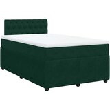  Krevet box spring s madracem tamnozeleni 120x190 cm baršunasti | shoptok.hr