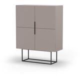 Marckeric Sivo-bež omarica 100x130 cm Titan – | Shoptok.si