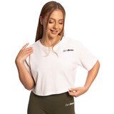 GymBeam Women‘s Limitless Cropped T-Shirt White | ePonuda.com
