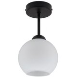 Brilagi LED plafonski luster RETRO GLASS 1xE27/60W/230V Ø 15 cm crna/bela Cene