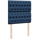 vidaXL Otomanski okvir kreveta s madracima plavi 180x200cm od tkanine | shoptok.hr