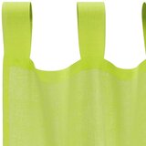 Voile zavjese s gornjim dijelom od 2 komada, jabučno zelene boje | Eponuda.com