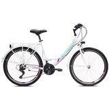 Capriolo gradski bicikl metropolis lady, 19/26'', beli