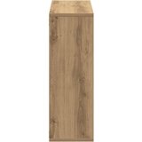  Zidna polica Artisan hrast 104x20x58,5 cm izrađeno drvo | shoptok.hr