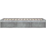  Kreveta siva boja betona 90 x 190 cm | shoptok.hr